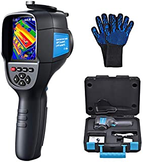 Thermal Camera, Thermal Imaging Camera ITC629 35200 Pixels Thermal Imager -4°F to 842°F Range, 220×160 Resolution Infrared Camera 9Hz Refresh Rate - Insulation Gloves as Gift