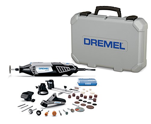 Dremel 4000-4/34 Variable Speed Rotary Tool Kit - Engraver, Polisher, and Sander- Perfect for Cutting, Detail Sanding, Engraving, Wood Carving, and Polishing- 4 Attachments & 34 Accessories