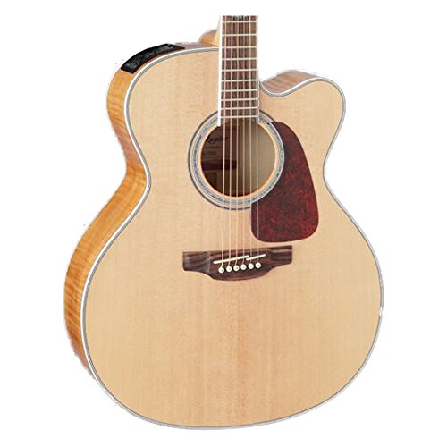 Takamine 6 String Acoustic-Electric Guitar, Right Handed, Natural (GJ72CE-NAT)