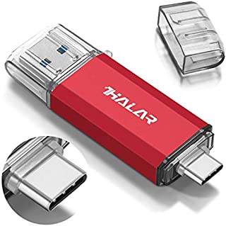 THKAILAR USB-C Flash Drive 64GB 128GB 256GB 512GB 1TB 2 in one OTG USB 3.0 Thumb Drive, Memory Stick for Business Traveler Works with External Storage Data(64GB)