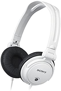 Sony MDRV150 White Headphones MDR-V150W