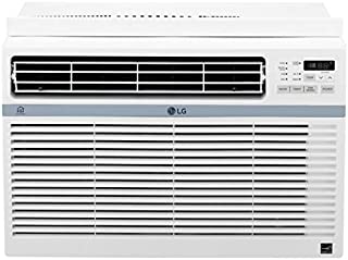 LG LW8017ERSM Smart Window Air Conditioner (Wi-Fi), 8,000 BTU 115V, White