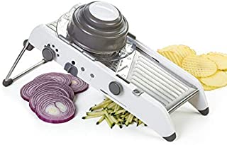 Lekoch Stainless Steel Mandoline Slicer Manual Adjustable Vegetable Fruit Julienne Onion Waffle French Fry Kitchen Cutter Tools