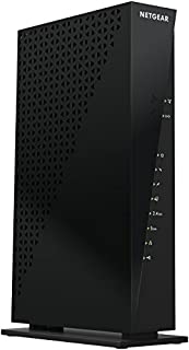 NETGEAR C6300-100NAR DOCSIS 3.0 WiFi Cable Modem Router with AC1750 16x4 Download speeds. Certified for Xfinity from Comcast, Spectrum, Cox, Cablevision & More (Renewed),black