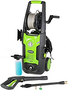 Greenworks 1700 PSI 13 Amp 1.2 GPM Pressure Washer with Hose Reel GPW1702