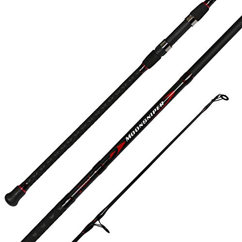 Fiblink Surf Spinning Fishing Rod 2-Piece Graphite Travel Fishing Rod (11-Feet)