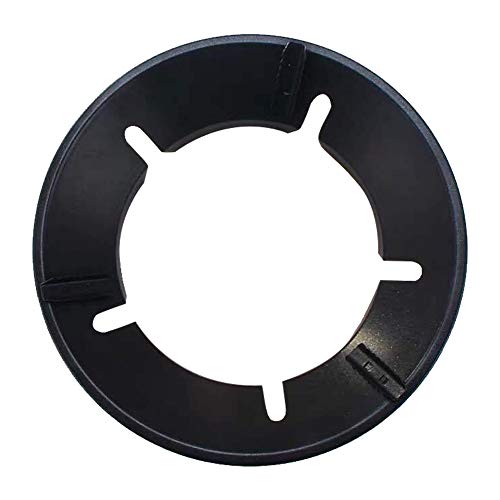 CALIDAKA Wok Ring/Non Slip Black Cast Iron Stove Trivets for Kitchen Wok Support Ring Cooktop Range Pan Holder Stand Stove Rack Milk Pot Holder for Gas Hob - Gas Stove Accessories