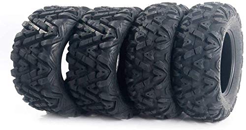 Set of 4 All Terrain ATV UTV Tires 25