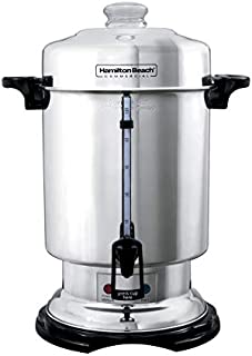 Hamilton Beach Commercial Stainless Steel Coffee Urn, 60 Cup Capacity D50065