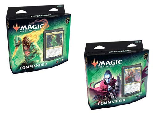 Magic The Gathering MTG Zendikar Rising Both 2020 New ZNC Commander Decks!