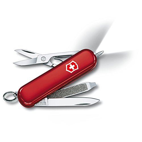 Victorinox Swiss Army Signature Lite Pocket Knife, Red ,58mm