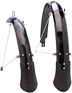 Planet Bike Cascadia ALX Aluminum Bike Fenders, Black, 20