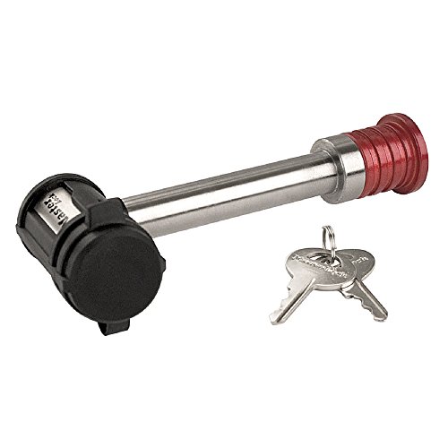 Master Lock Receiver Lock, Stainless Steel Barbell Receiver Lock, Fits 5/8 in. Receivers, 1469DAT