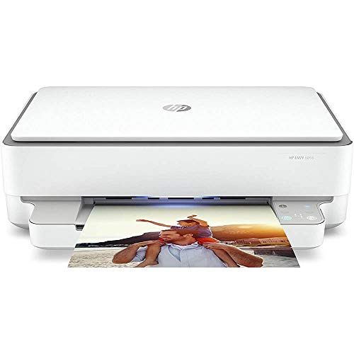 HP ENVY 6055 Wireless All-in-One Printer, Mobile Print, Scan & Copy, Works with Alexa (5SE16A)