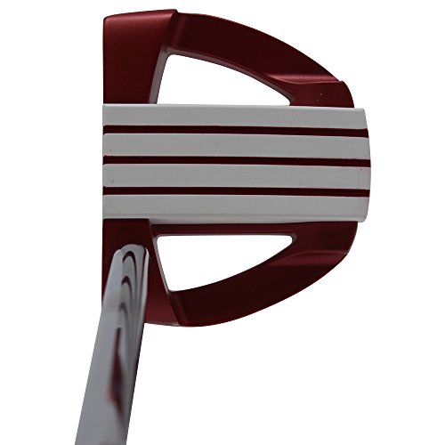 Bionik 701 Red Golf Putter Right Handed Mallet Style with Alignment Line Up Hand Tool 35 Inches Senior Men's Perfect for Lining up Your Putts