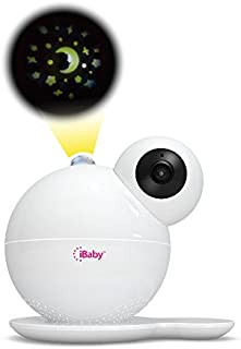 iBaby Smart WiFi Baby Monitor M7, 1080P Full HD Camera, Temperature and Humidity Sensors, Motion and Cry Alerts, Moonlight Projector, Remote Pan and Tilt with Smartphone App for Android and iOS