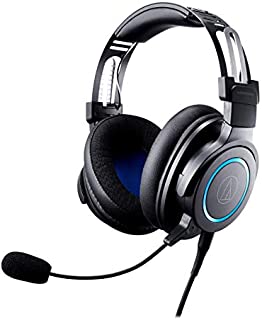 Audio-Technica ATH-G1 Premium Gaming Headset for PS4, Xbox One, Laptops, and PCs, with 3.5 mm Wired Connection, Detachable Mic Black
