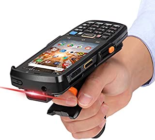 MUNBYN Android Barcode Scanner, 2D Zebra Scanner, Rugged IP67 Android Barcode Scanner Pistol Grip, Android 9.0 Scanner, 4G WiFi Android Scanner Handheld for Warehouse, Inventory