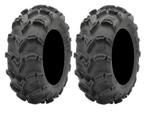 Pair of ITP Mud Lite XL (6ply) ATV Tires 27x10-12 (2)