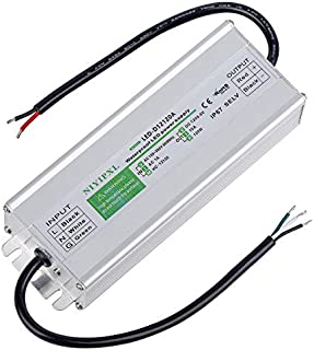 LED Driver 120 Watts Waterproof IP67 Power Supply Transformer Adapter 100V-260V AC to 12V DC Low Voltage Output for LED Light, Computer Project, Outdoor Light and Any 12V DC led Lights