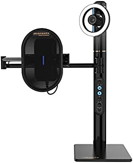 Marantz Professional Turret | USB-C Broadcast Video System with Full HD webcam (H.264 video compression), USB condenser mic (48kHz/16-bit) and pop filter, Dimmable LED light ring & internal USB hub