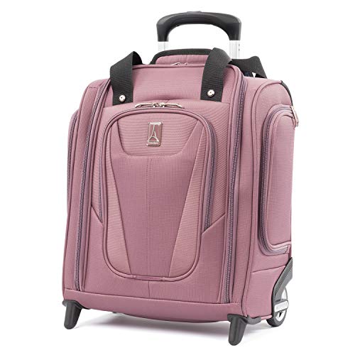 Travelpro Maxlite 5-Rolling Underseat Compact Carry-On Bag, Dusty Rose, 15-Inch