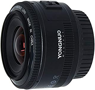 YONGNUO YN35mm F2 Lens 1:2 AF/MF Wide-Angle Fixed/Prime Auto Focus Lens for Canon EF Mount EOS Camera