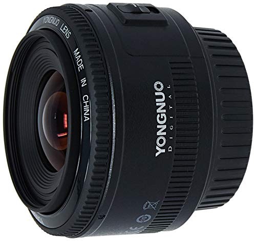 YONGNUO YN35mm F2 Lens 1:2 AF/MF Wide-Angle Fixed/Prime Auto Focus Lens for Canon EF Mount EOS Camera