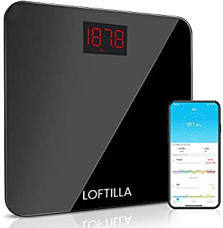 Loftilla Bathroom Scale for Body Weight BMI Scale