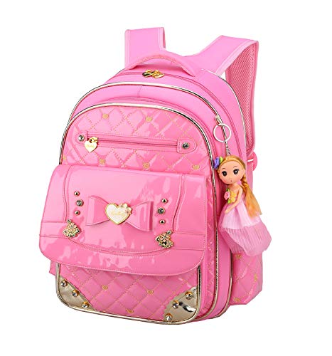 Girls Backpack,Gazigo Waterproof Girl Bookbag with bows Back to School Gifts