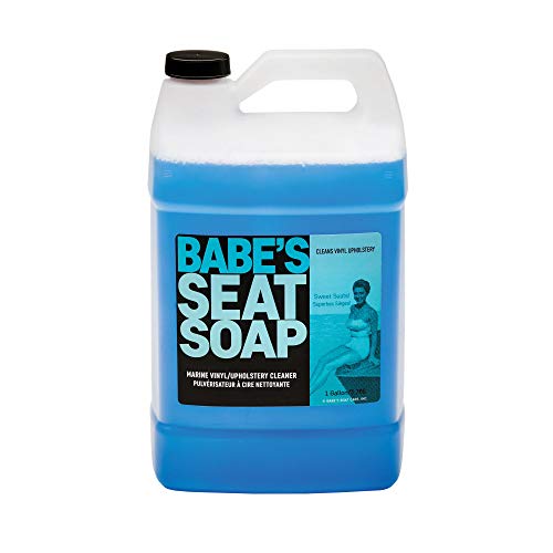 Babe's Seat Soap Boat Vinyl and Upholstery Cleaner - 1 Gallon Refill - Cleans, Protects, and Enhances Marine Vinyl, Plastic, and Leather Interior Surfaces