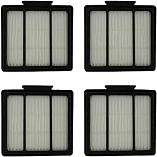 PREMIUM 4-Pack Pre-Motor HEPA Filter Replacement for Shark ION Robot RV700_N RV720_N RV850 RV851WV RV850BRN/WV Vacuum Cleaner Part Fit # RVFFK950,Also Fit Shark IQ Robot R101AE RV1001AE UR1005AE