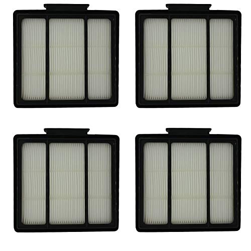 PREMIUM 4-Pack Pre-Motor HEPA Filter Replacement for Shark ION Robot RV700_N RV720_N RV850 RV851WV RV850BRN/WV Vacuum Cleaner Part Fit # RVFFK950,Also Fit Shark IQ Robot R101AE RV1001AE UR1005AE