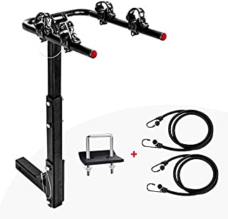 AA Products 2 Bike Rack Platform Hitch Mount Rack Foldable Bicycle Rack for Cars, Trucks, SUV's and Minivans, Fits 2'' Hitch Receiver