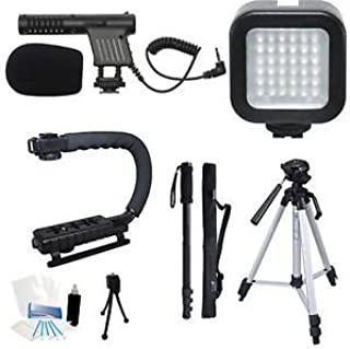 Beginner Filmmaker Starter Kit for Canon EOS DSLR 5D Mark II III 6D 7D 7D II 70D 60D T6s T6i T5i T4i T3i SL1