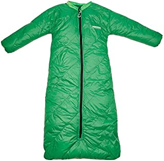 Big Mo 20 Kids Sleeping Bag (Ages 2-4), Moss Green, The Lightest, Warmest Down Camping Sleeping Bag for Kids Age 2-4 Years Old. 100% RDS-Certified Down for Max Warmth and Minimal Weight.