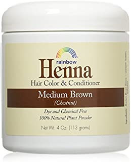 Henna (Persian) - Med Brown (Chestnut), 4 oz (pack of 2)