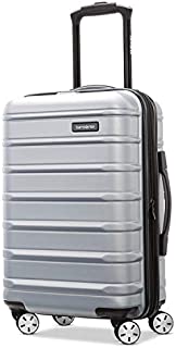 Samsonite Omni 2 Hardside Expandable Luggage with Spinner Wheels, Artic Silver, Carry-On 20-Inch