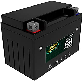 Battery Tender AGM Motorcycle Battery: Absorbent Glass Mat Battery for Motorcycles, ATVs, UTVs and More - High Performance 12V 9aH 150 CCA Powersports Engine Start Battery - BTX9-FA