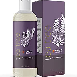 Tea Tree Oil Shampoo Sulfate Free - Cleansing Tea Tree Shampoo Scalp Exfoliator and Dry Scalp Shampoo for Scalp Care - Daily Clarifying Shampoo for Oily Hair Care Products with Tea Tree Essential Oil