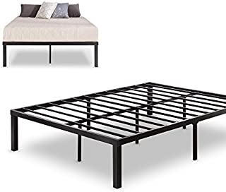 Zinus Luis Quick Lock 14 Inch Metal Platform Bed Frame / Mattress Foundation / No Box Spring Needed, Queen