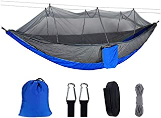 Akaslife Anti-Mosquito Bites Hammocks, Portable Outdoor Camping Mosquito Net Nylon Hanging Chair Sleeping Swing Experience Nature Night