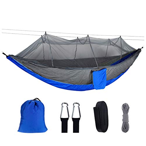 Akaslife Anti-Mosquito Bites Hammocks, Portable Outdoor Camping Mosquito Net Nylon Hanging Chair Sleeping Swing Experience Nature Night