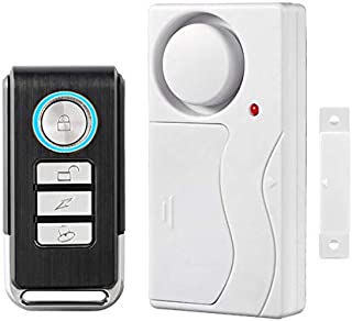 HENDUN Wireless Remote Door Alarm, Windows Open Alarms,Magnetic Security Sensor, Pool Door Alarm for Kids Safety, Alzheimer's Exit Monitor,Apartment Alarm (1 Pack)