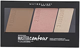 Maybelline Master Contour Face Contouring Kit, Light to Medium, 0.17 Ounce