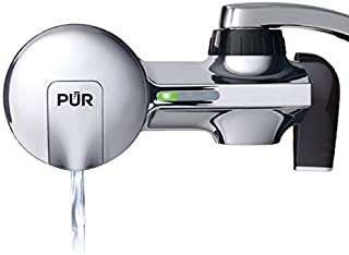 PUR PFM400H Faucet Water Filtration System, Horizontal, Chrome