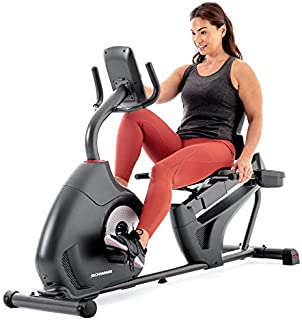 Schwinn Fitness 230 Recumbent Bike (Model Year 2020), Black with Explore The World - Annual [Subscription]