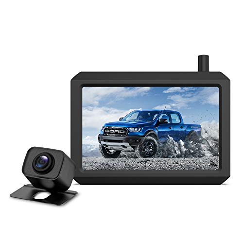 Upgrade 720P Digital Wireless Backup Camera,2 Cameras Channel Support, AUTO VOX W7PRO 5