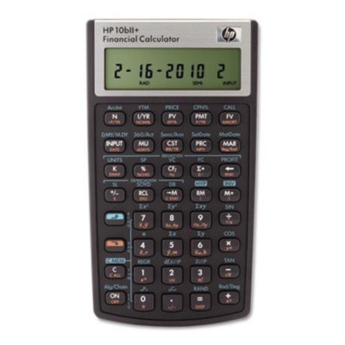 HP 2716570 10bII+ Financial Calculator, 12-Digit LCD by HP