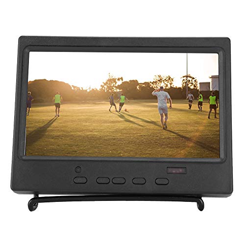 LCD Display,7 Inch Portable Monitor 1024x600 Multi-Function Display Support HDMI/VGA/AV Input (US)